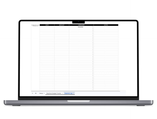 Paycheck Budget Tracker