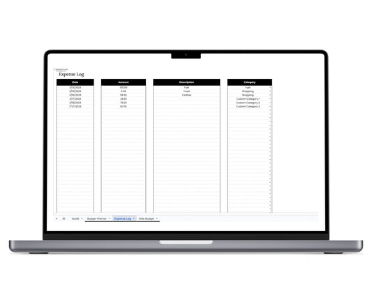 Monthly Budget Tracker