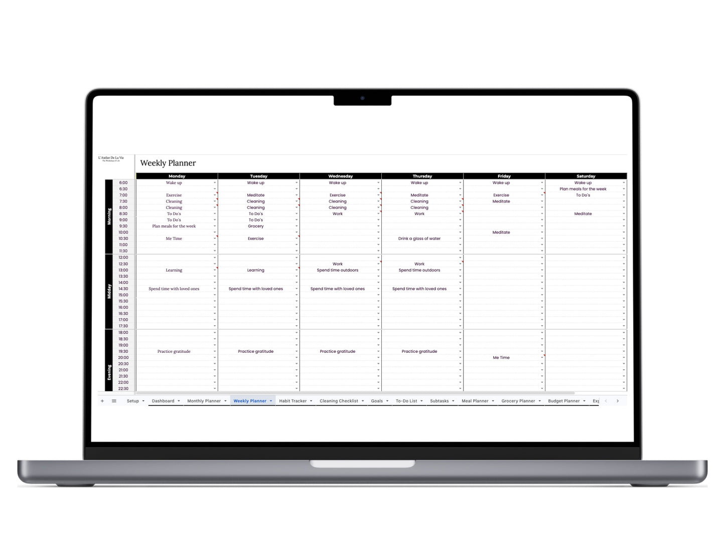 12 in 1 Life Planner