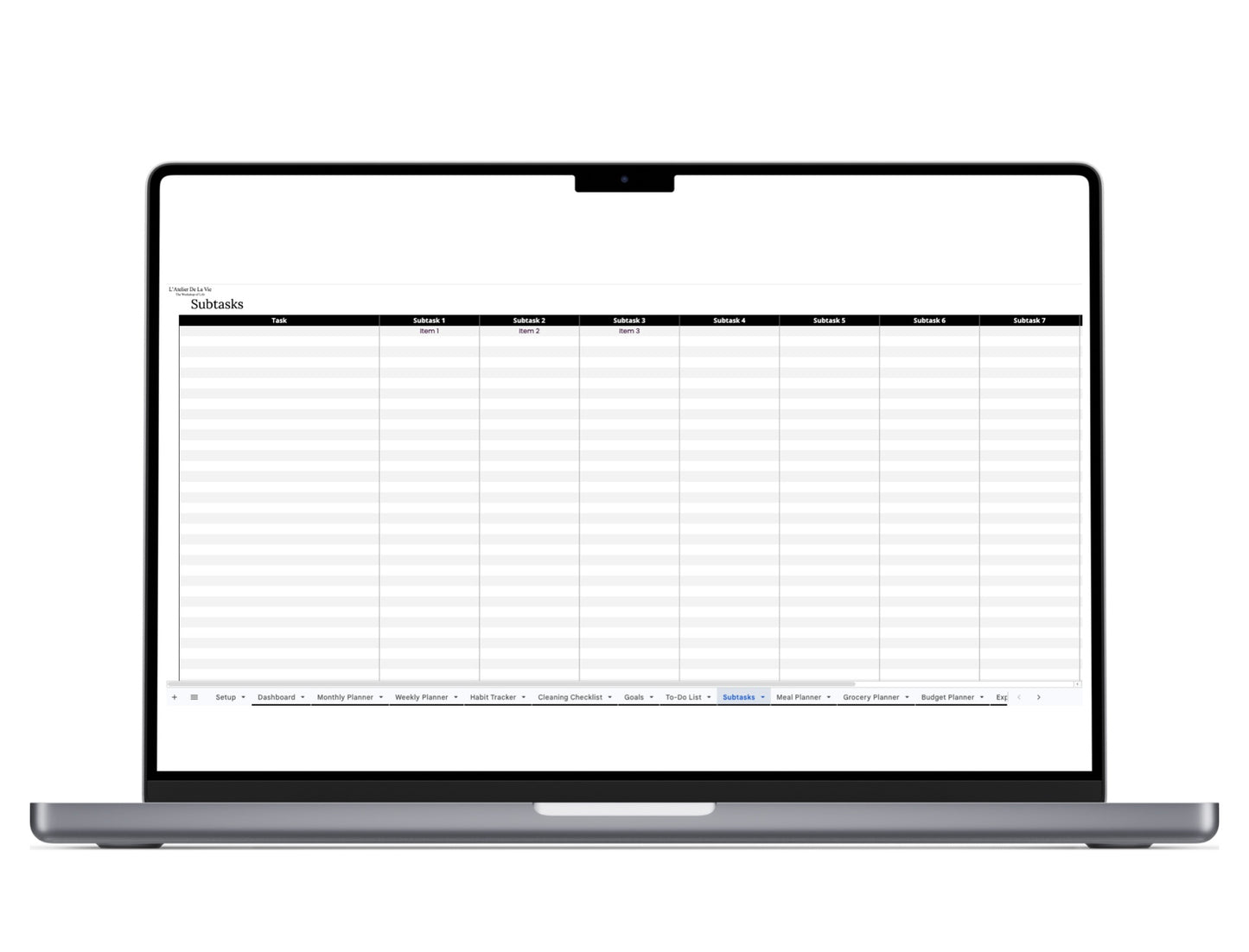12 in 1 Life Planner