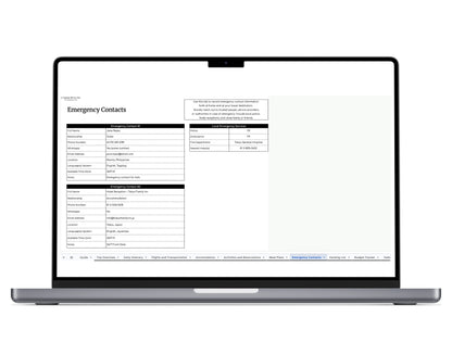 10 in 1 Travel Planner