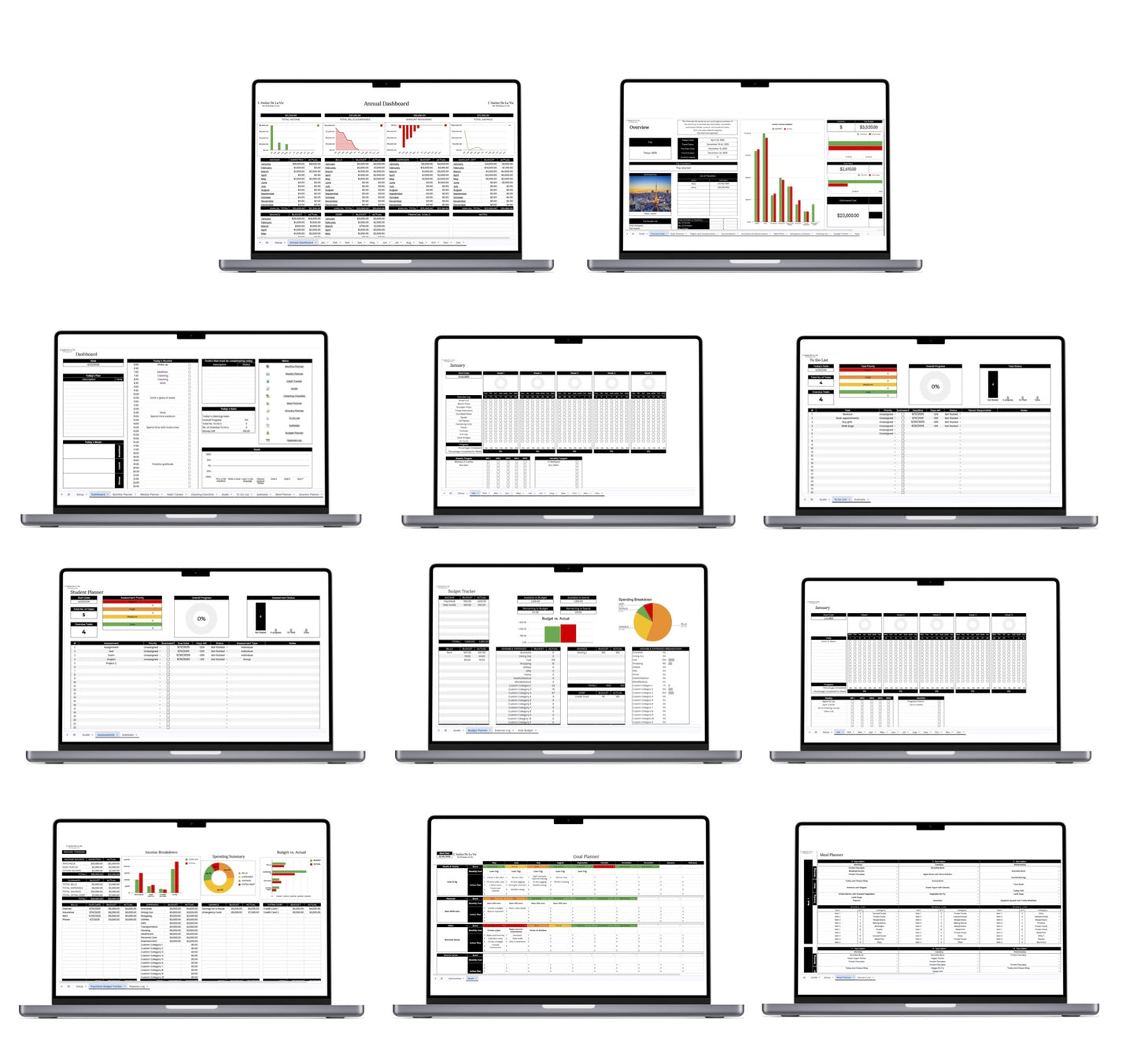All Planners + Trackers Bundle